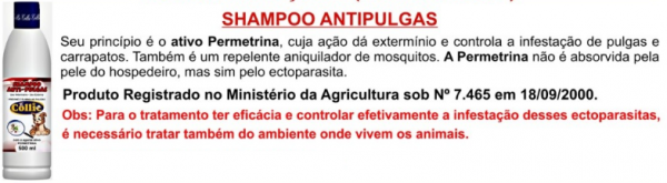 Shampoo Anti pulgas 500ml